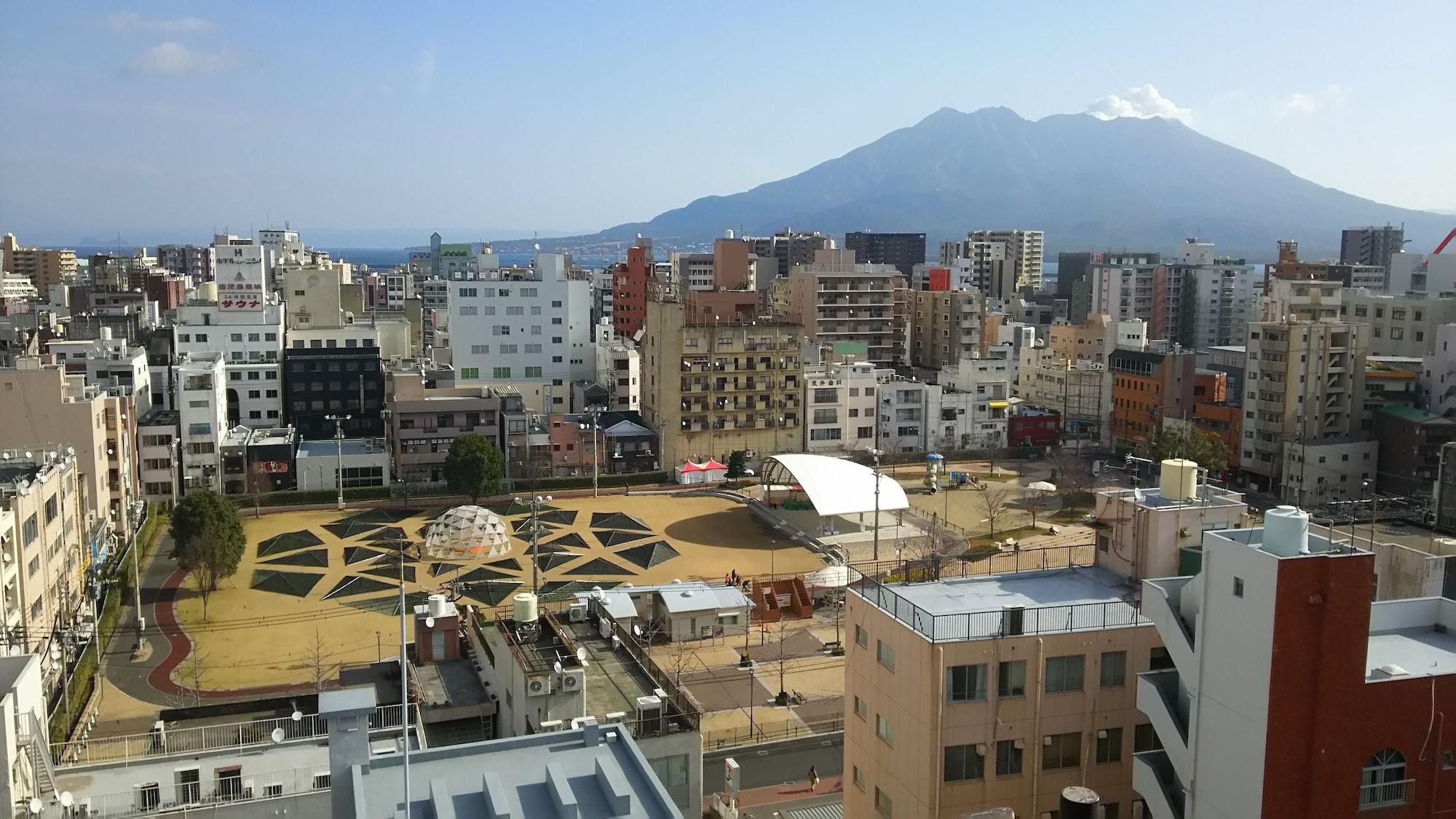 Kagoshima Plaza Hotel Tenmonkan Kültér fotó