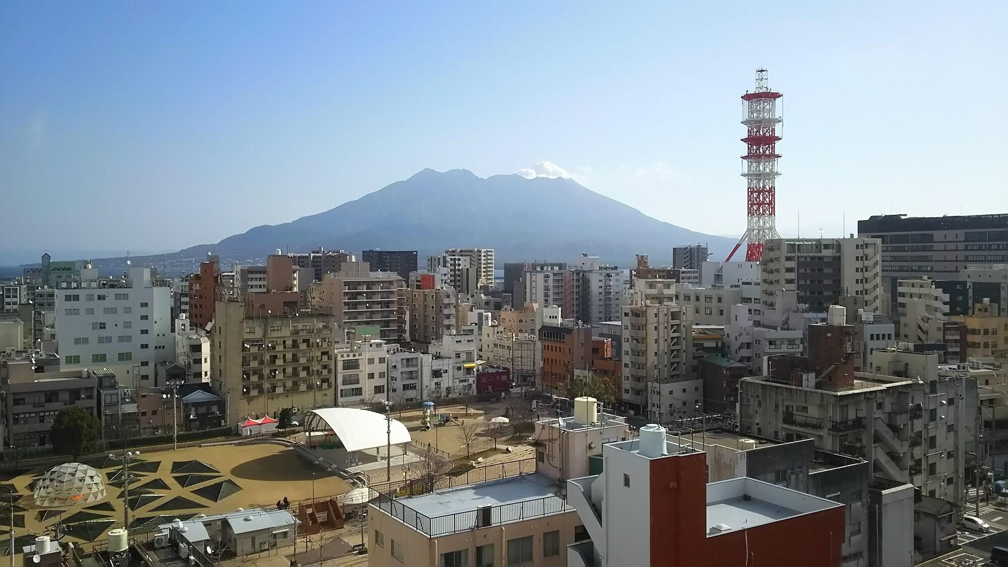 Kagoshima Plaza Hotel Tenmonkan Kültér fotó